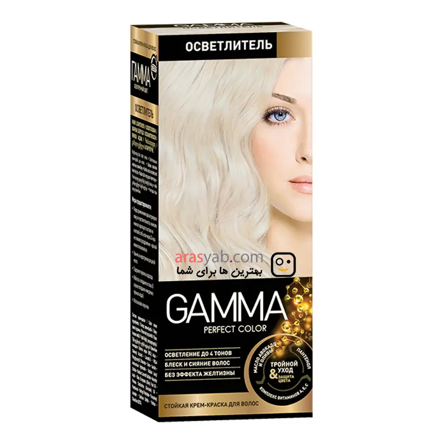 روشن کننده رنگ مو گاما پرفکت هیر Gamma Perfect Hair