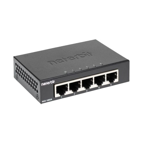 سوئیچ غیرمدیریتی 5 پورت گیگابیتی نتربیت مدل NGS-1005A — تصویر ۳