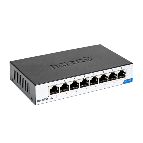 سوئیچ غیرمدیریتی ۸ پورت نتربیت مدل NES-1008C — تصویر ۳