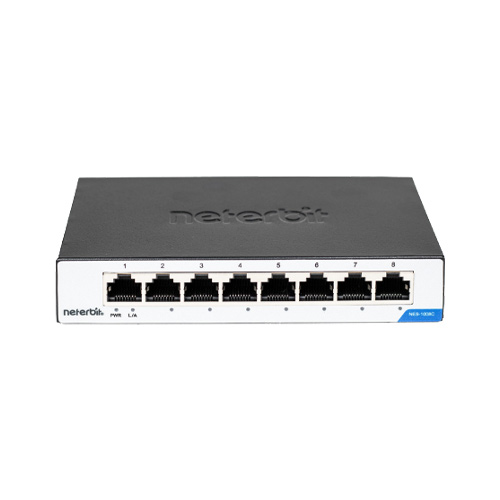 سوئیچ غیرمدیریتی ۸ پورت نتربیت مدل NES-1008C