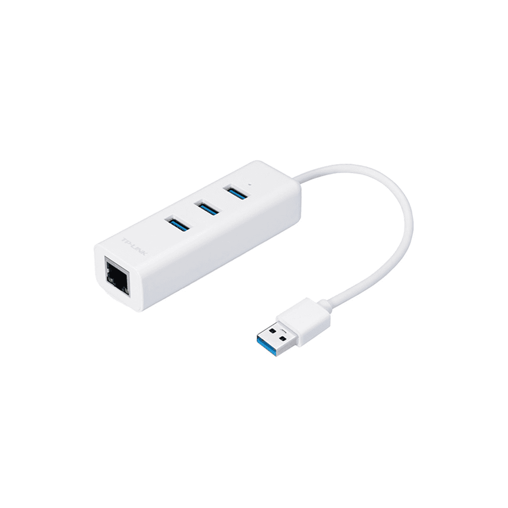 هاب USB 3.0 سه پورت و کارت شبکه تی پی لینک مدل UE330 — تصویر ۶