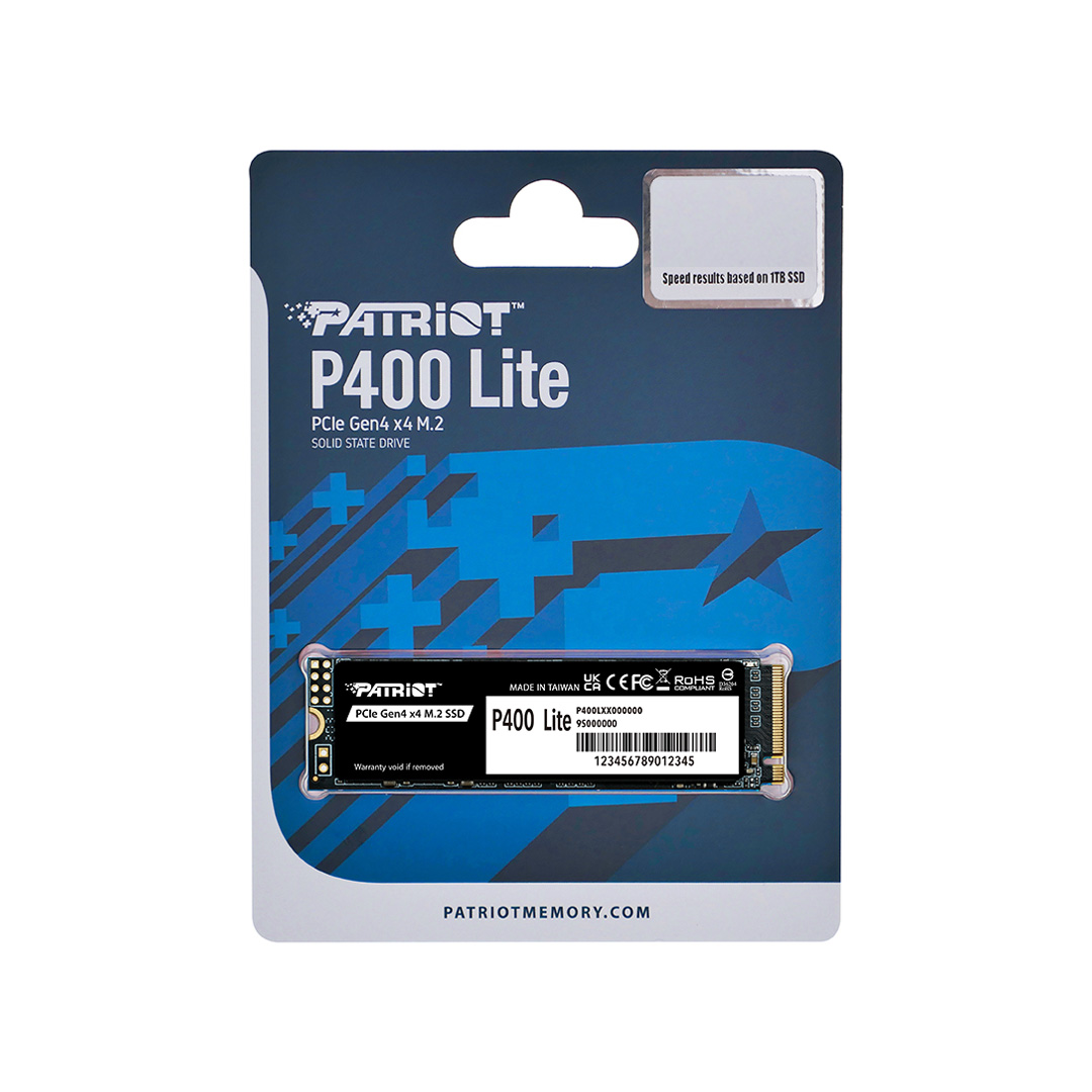 حافظه اس اس دی پاتریوت مدل NVMe M.2 P400 Lite ظرفیت 1 ترابایت — تصویر ۷