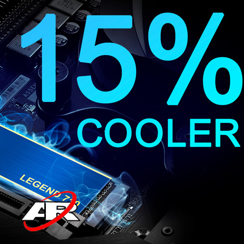 حافظه اس اس دی ای دیتا مدل Nvme M.2 LEGEND 710 ظرفیت 256 گیگابایت — تصویر ۴