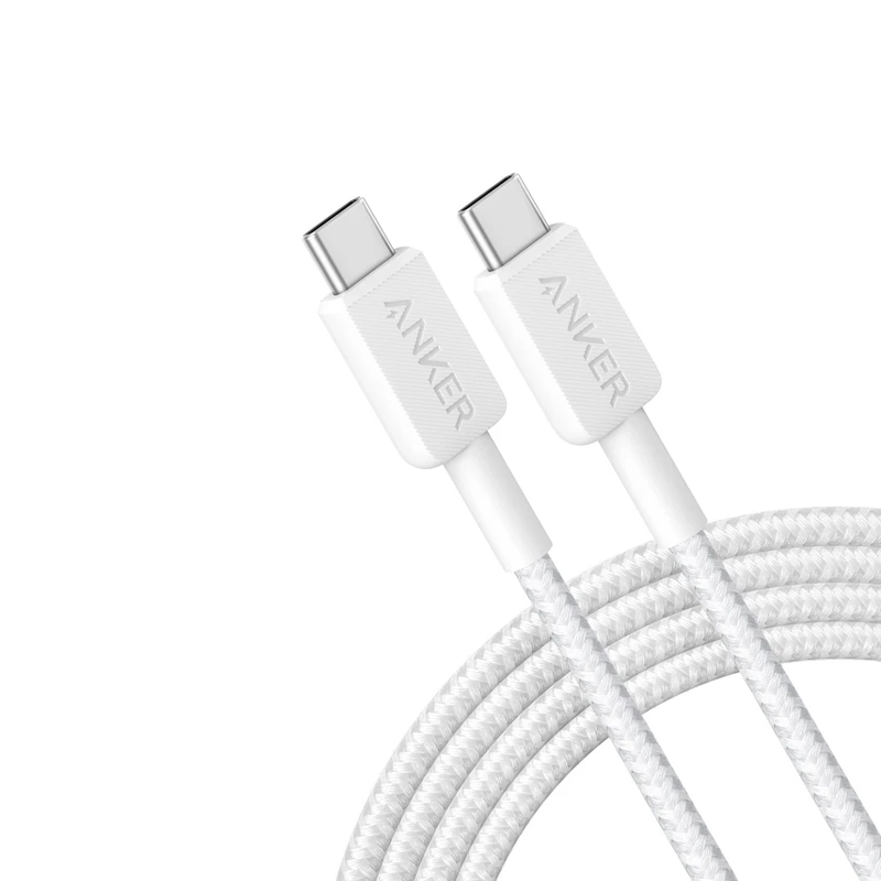 کابل تبدیل USB-C به USB-C انکر مدل A81F6H11 طول 1.8 متر — تصویر ۳