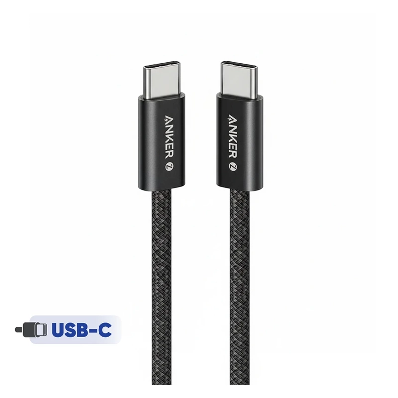 کابل تبدیل USB-C به USB-C انکر مدل Zolo A8060H11 طول 1 متر — تصویر ۳