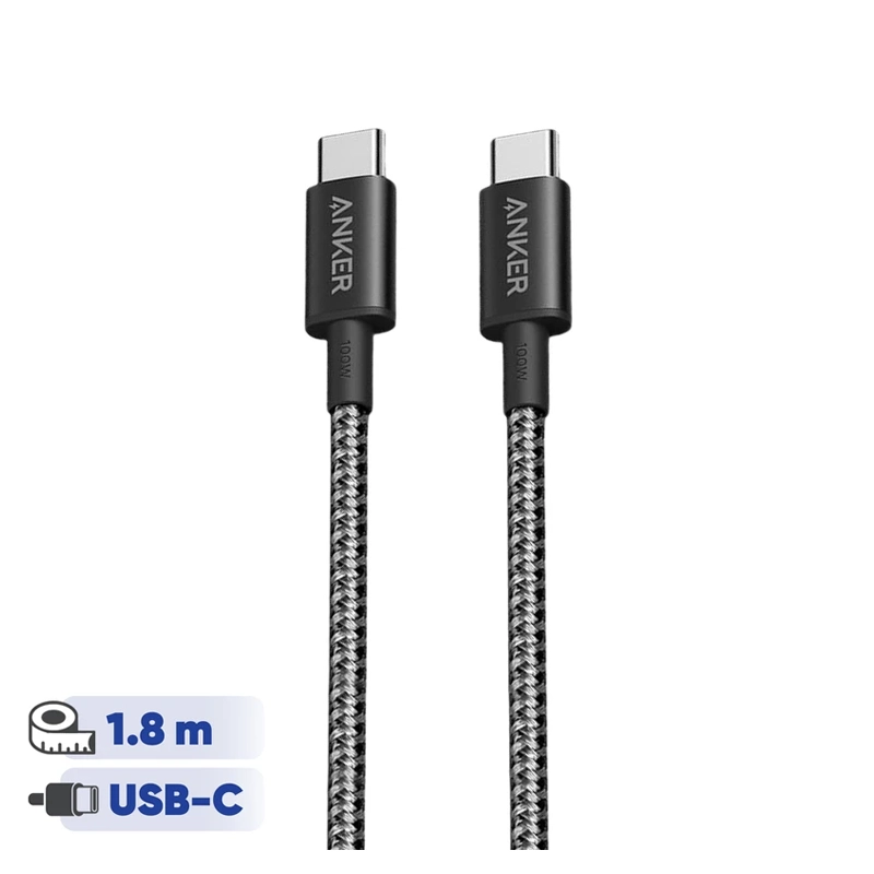 کابل USB-C انکر مدل A8753H11 طول ۱.۸ متر — تصویر ۳