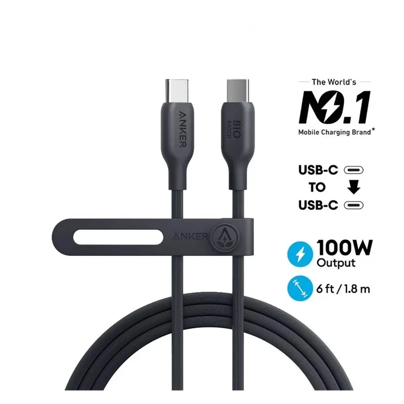 کابل USB-C انکر مدل A80F2H11 طول 1.8متر — تصویر ۳