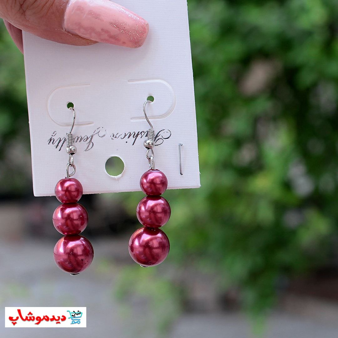 گوشواره مهره ای — تصویر ۸