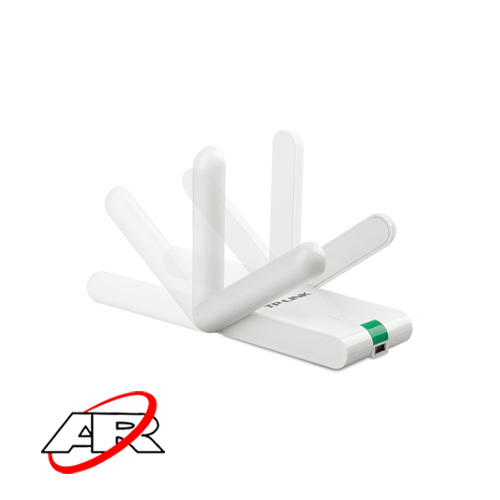 کارت شبکه USB با آداپتور بی سیم تی پی لینک مدل TL-WN822N — تصویر ۴
