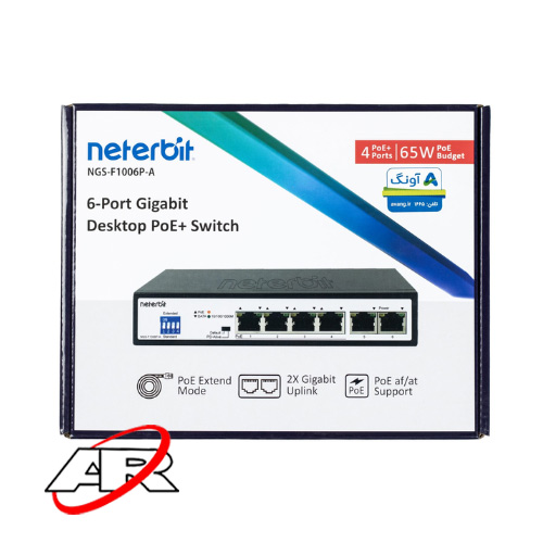 سوئیچ غیرمدیریتی نتربیت Neterbit مدل NGS-F1006P-A — تصویر ۴