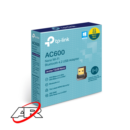 کارت شبکه USB بی سیم تی پی لینک مدل Archer T2UB Nano AC600 — تصویر ۲