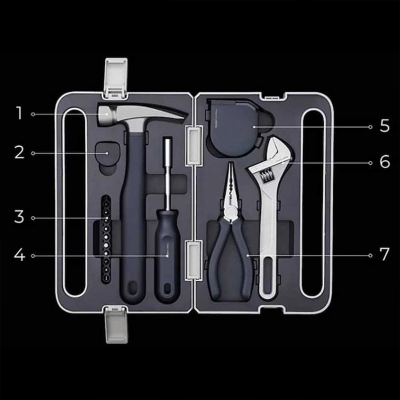 کیت جعبه ابزار و پیچگوشتی شارژی هوتو مدل HOTO Electric Screwdriver Tool Set QWDGJ001 — تصویر ۸