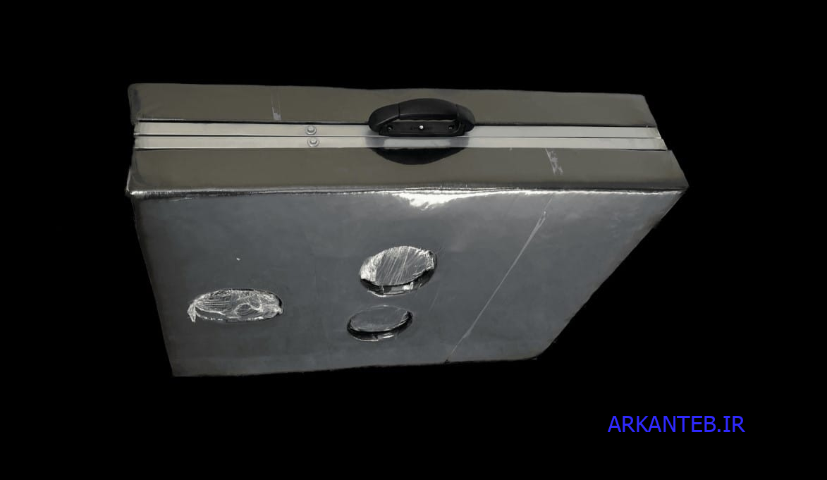 تخت ماساژ چمدانی پرتابل زنانه پیچ و مهره ای عرض 60 بدون متعلقات ( ارسال از تهران )