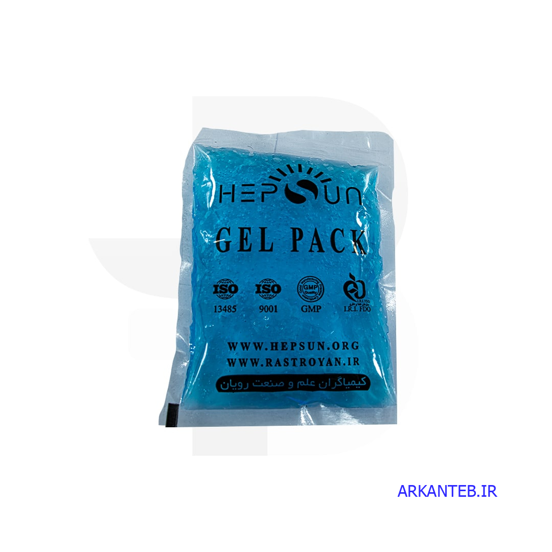 پک سرمایشی (یخ ژله ای ) سایز 12*17 هپسان ( ارسال از تهران ) — تصویر ۲