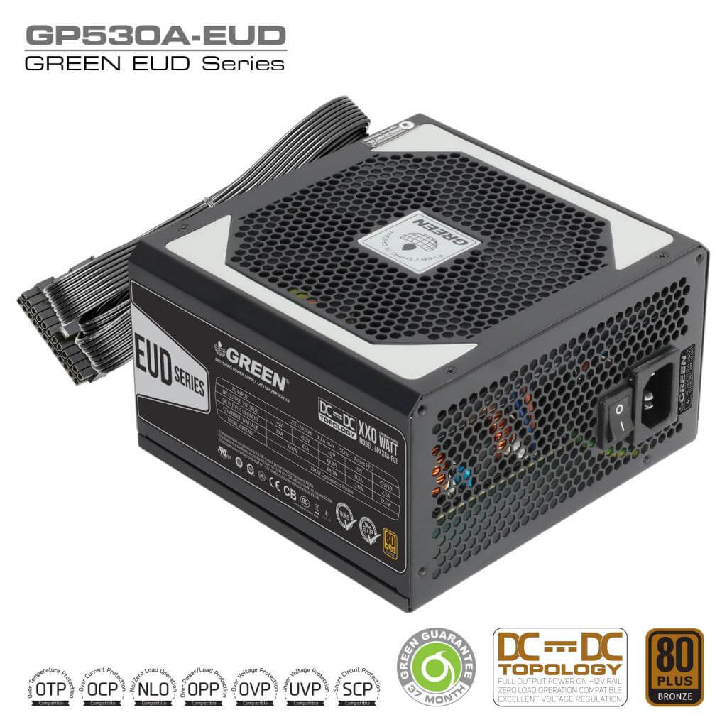 پاور گرین GP530A-EUD با توان 530 وات — تصویر ۶