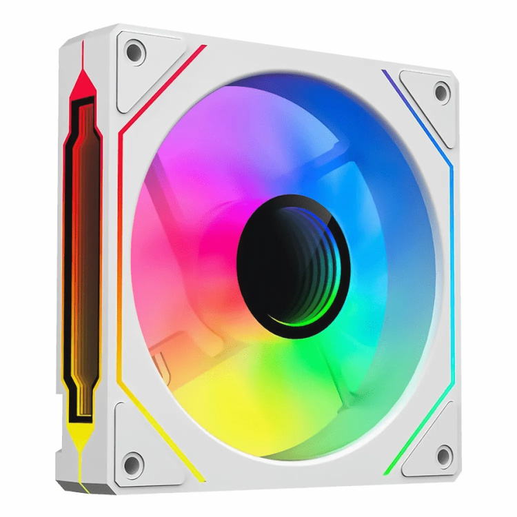 فن کیس Awest AVI-120 ARGB Reverse Blade – ‌White — تصویر ۳