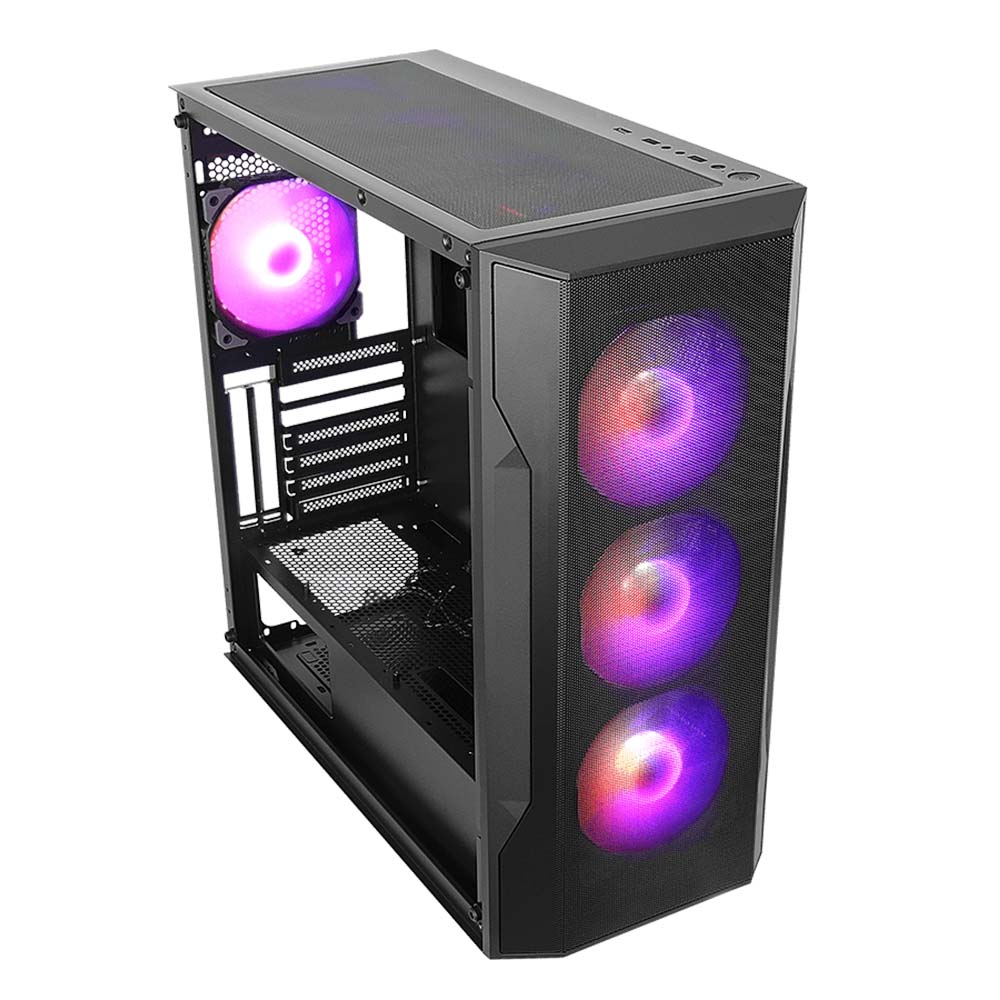 کیس کامپیوتر اوست مدل AWEST GT-AV12-BG — تصویر ۳