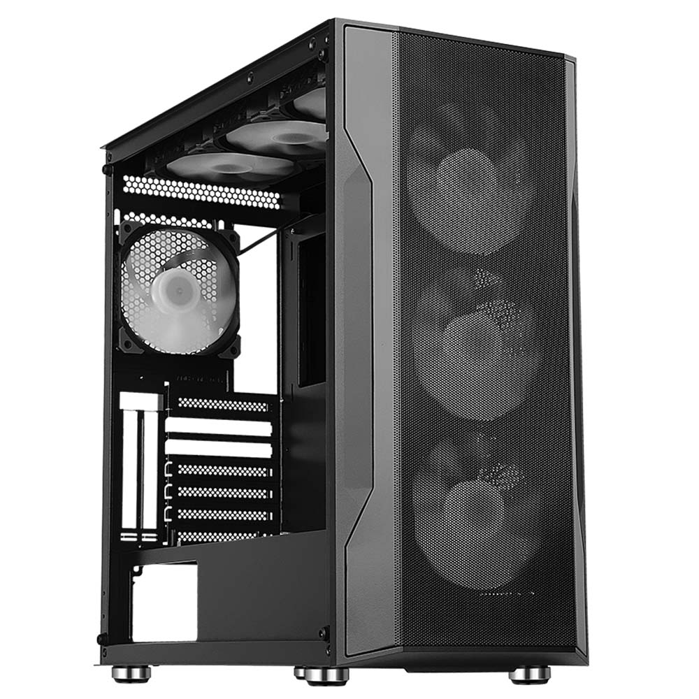 کیس کامپیوتر اوست مدل AWEST GT-AV12-BG — تصویر ۵