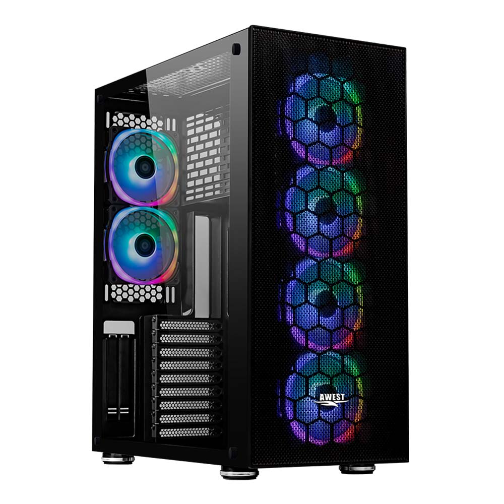 کیس کامپیوتر اوست مدل AWEST GT-AV402-FB