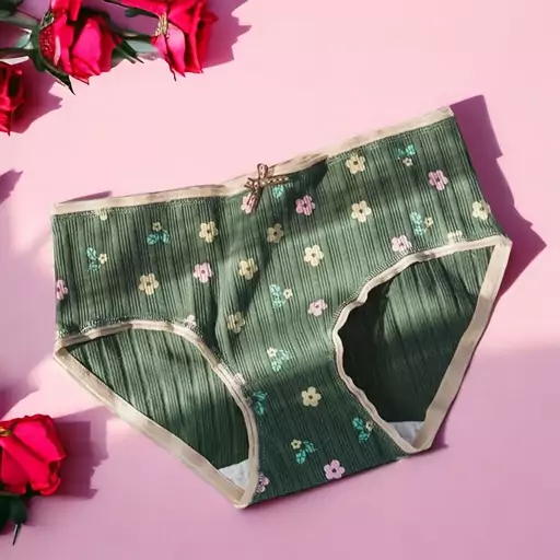 شورت عروسکی زنانه طرح دایناسور سبز — تصویر ۴
