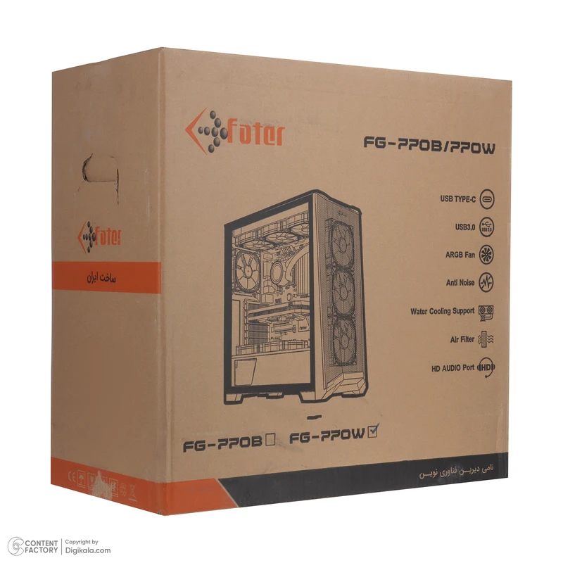 کیس کامپیوتر فاطر مدل FG-770W — تصویر ۷