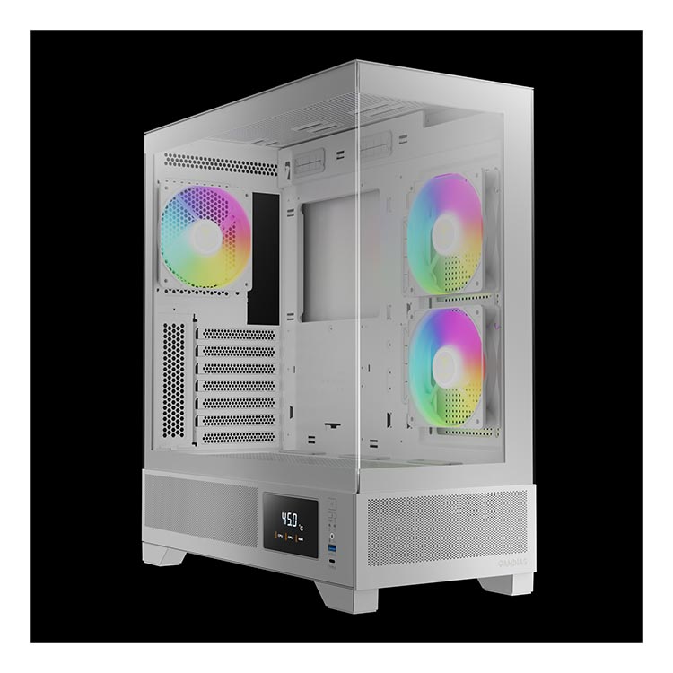 کیس گیمینگ GAMEDIAS ATLAS M1 WH — تصویر ۳