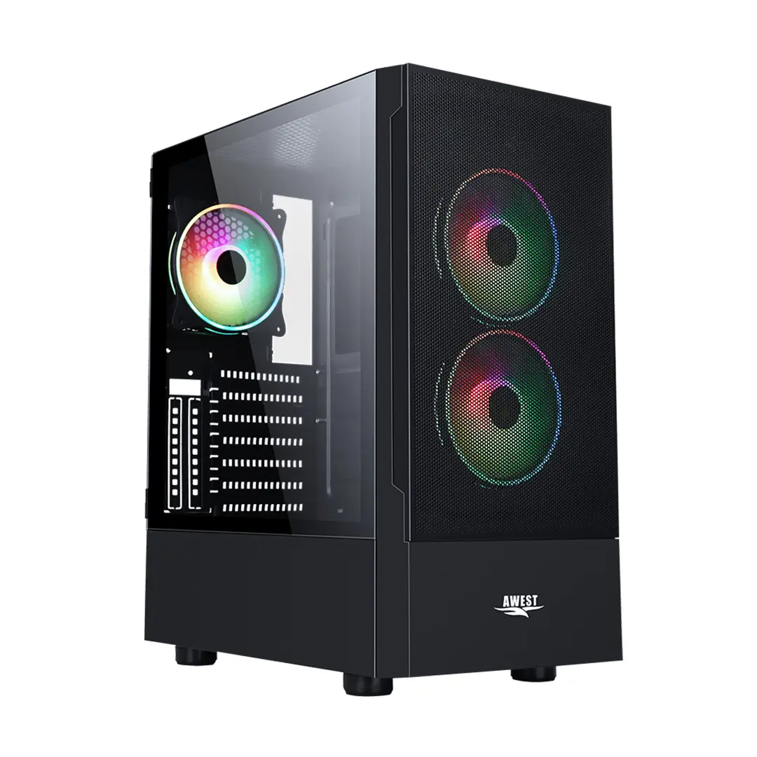 کیس گیمینگ اوست مدل Awest GT-AV201-MB Plus — تصویر ۸
