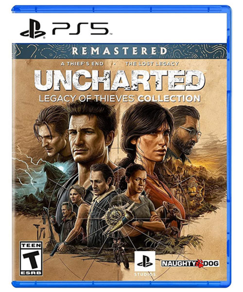 بازی دیسکی uncharted برای ps5