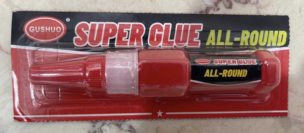 چسپ فوری قطری ای خارجی برند SUPER GLUE — تصویر ۲