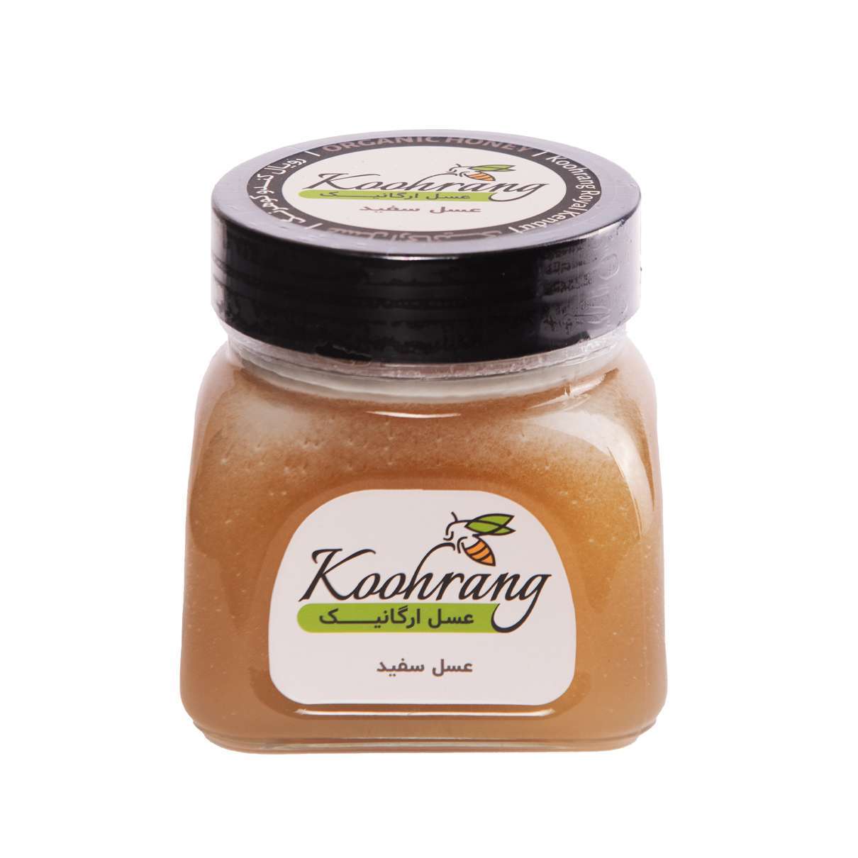 عسل ارگانیک 450 گرمی سفید رویال کندو کوهرنگ