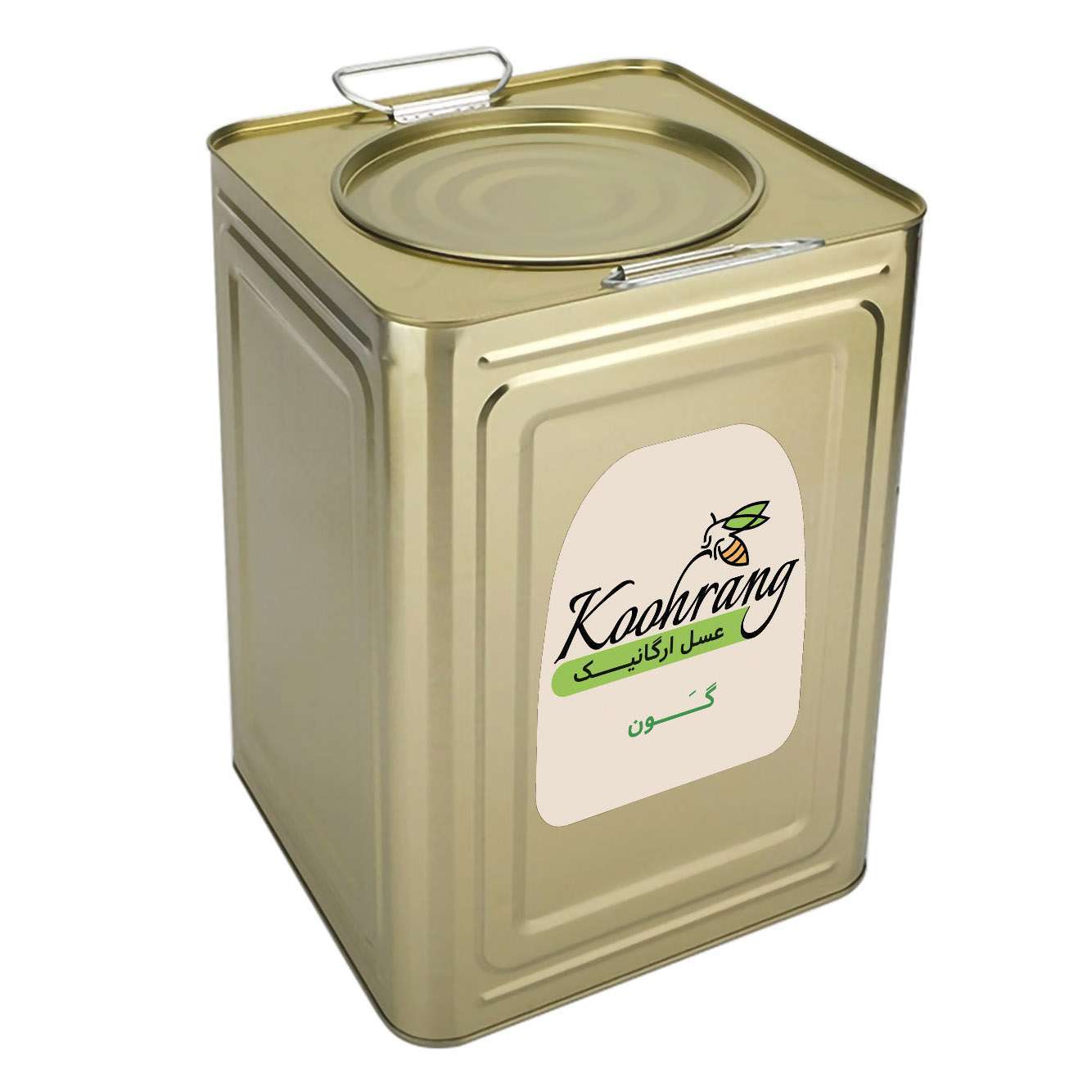 عسل ارگانیک گون گز 25 کیلوگرمی (1 حلب) رویال کندو کوهرنگ