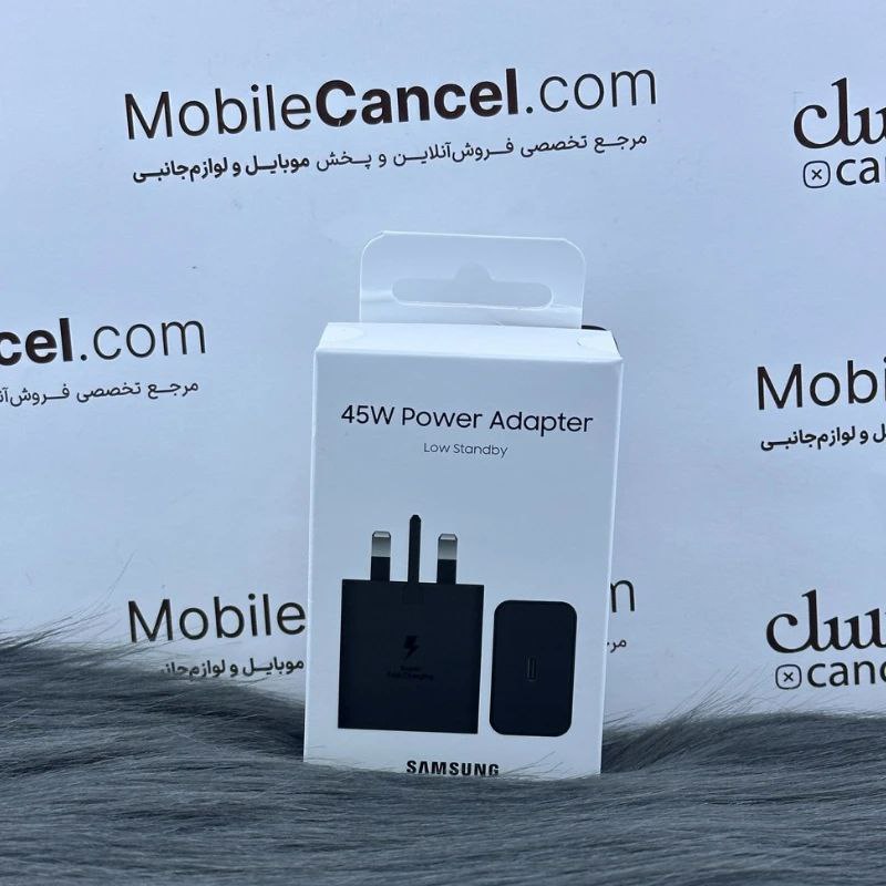 شارژر سامسونگ 45 وات اورجینال همراه کابل دو سر تایپ سی مدل T4511 — تصویر ۶