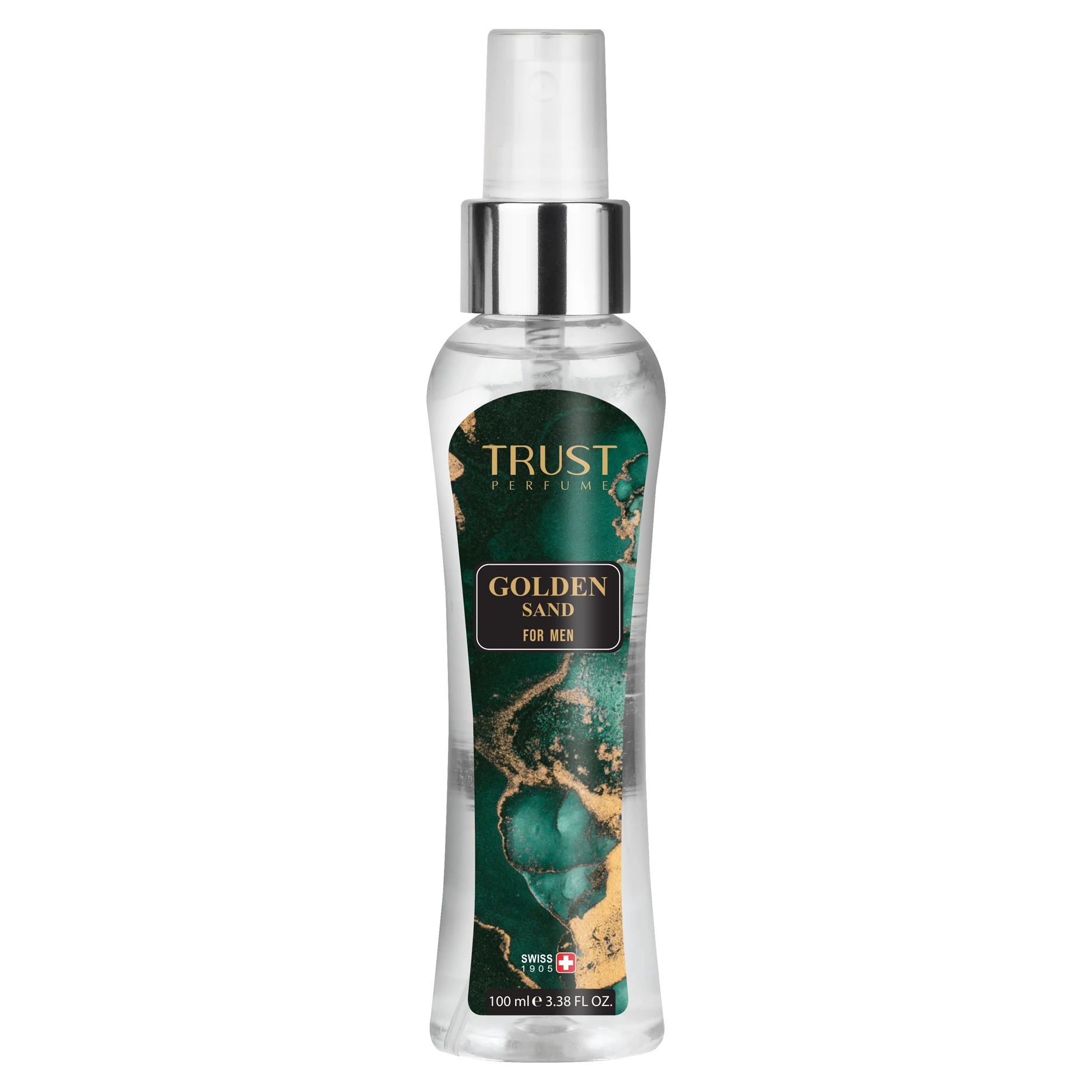 بادی میست مردانه تراست مدل Golden Sand با حجم 100 میل — تصویر ۲
