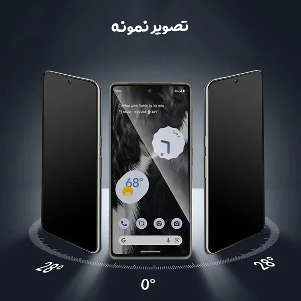 نانو برچسب حریم شخصی صفحه نمایش Pixel 11 — تصویر ۸
