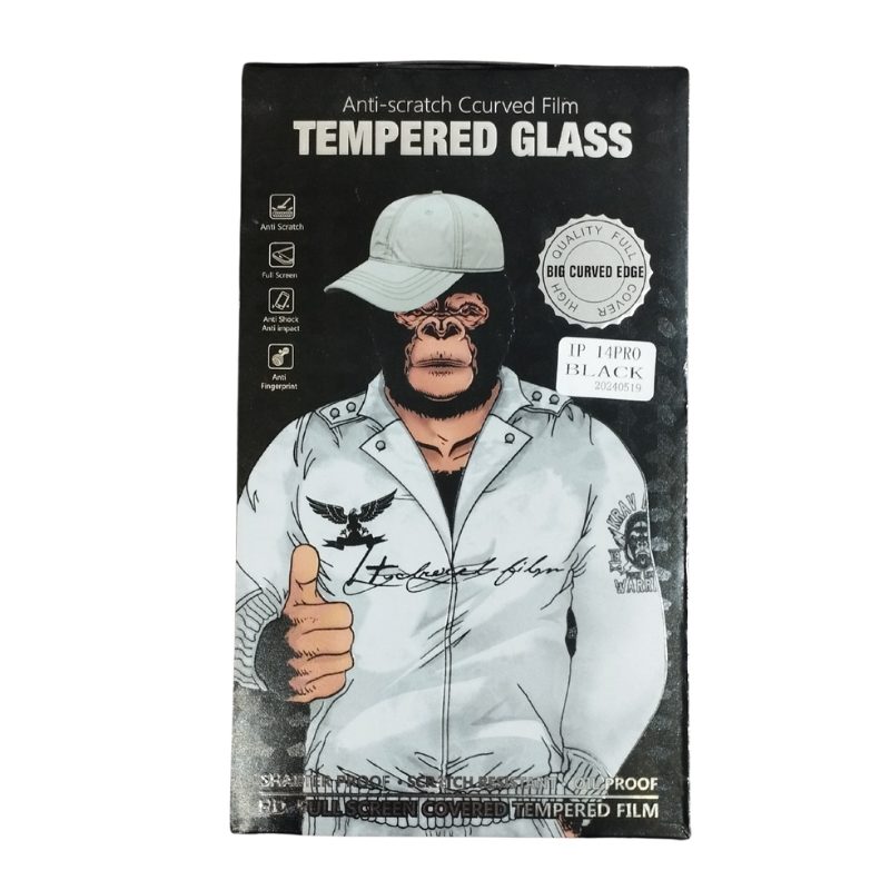 گلس دور سیلیکون آیفون 14Pro برند Tempered — تصویر ۲