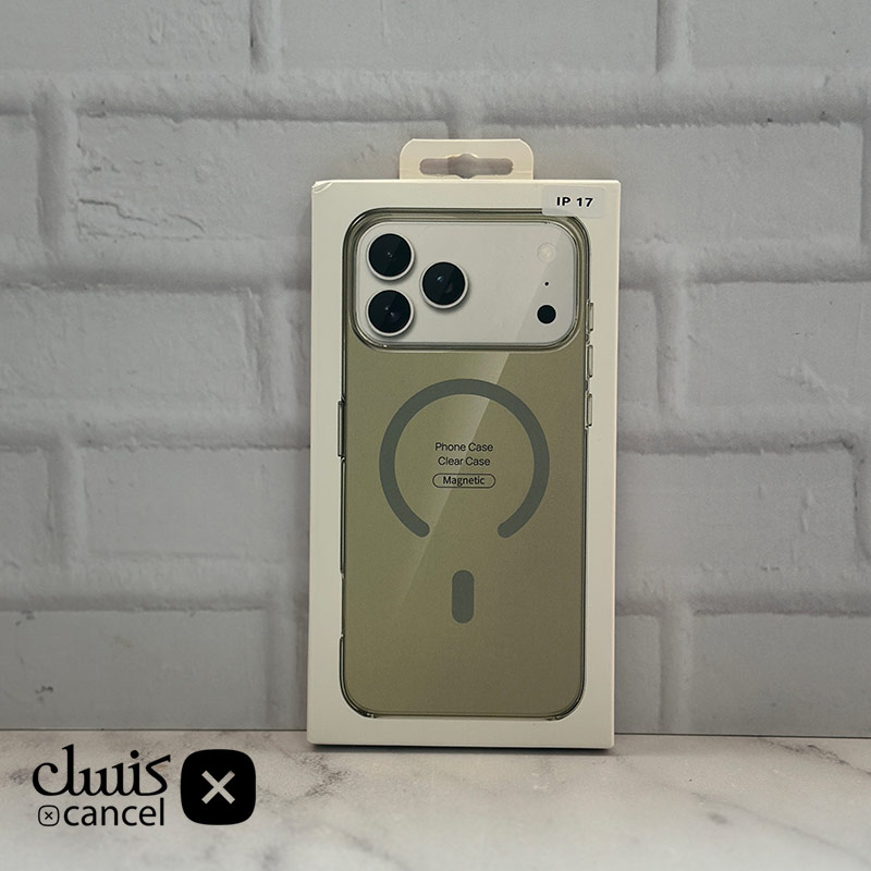 قاب Clear Case مگ سیف دار آیفون 17 دارای رنگبندی