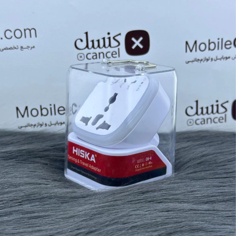 تبدیل 3 به 2 برق هوشمند تایمردار هیسکا مدل CH-4 — تصویر ۴