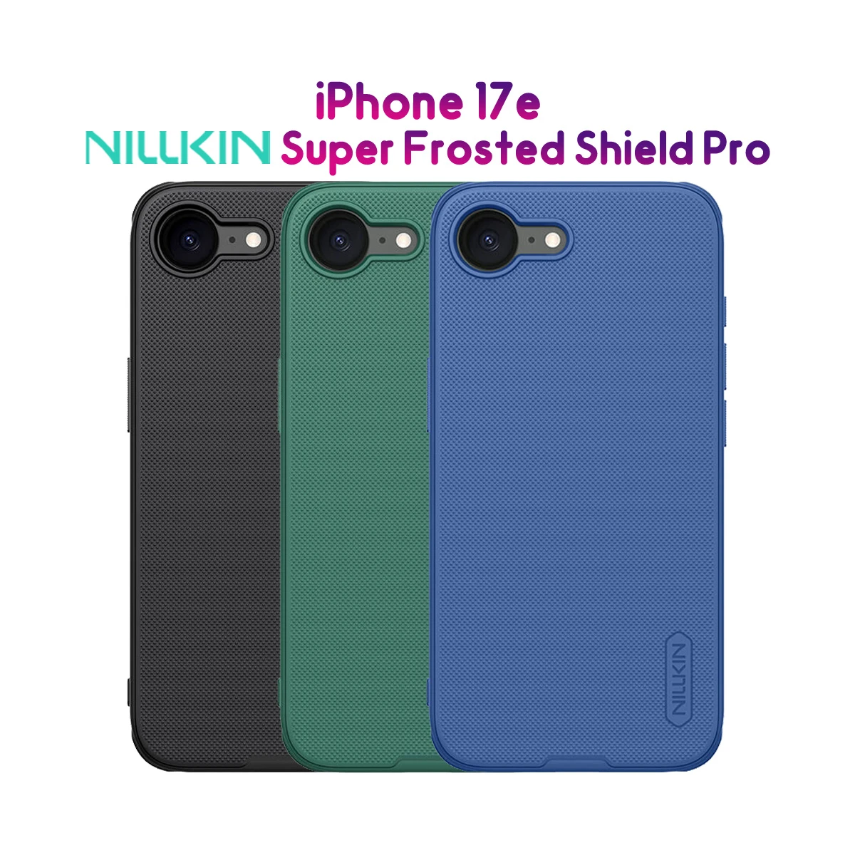 قاب ضدضربه iPhone 17e مارک نیلکین مدل Super Frosted Shield Pro