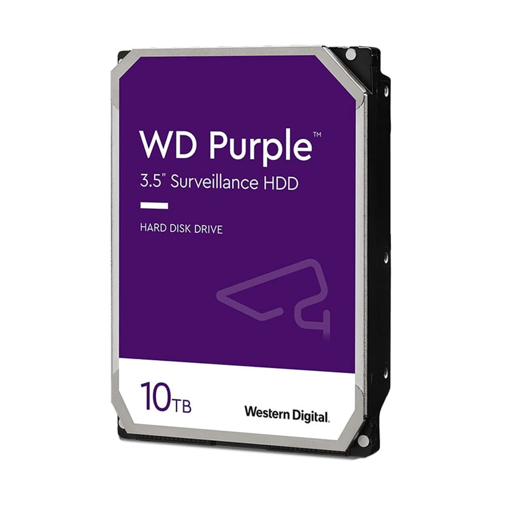 هارد دیسک اینترنال وسترن دیجیتال مدل Purple ظرفیت 10 ترابایت (WD101PURP)