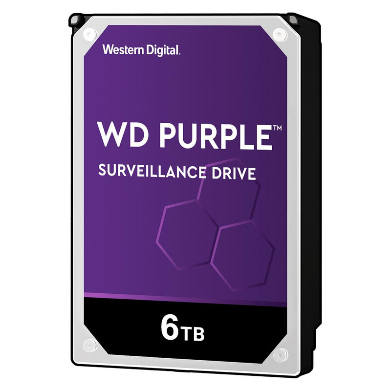 هارد دیسک اینترنال وسترن دیجیتال مدل Purple ظرفیت 6 ترابایت (WD64PURZ) — تصویر ۴
