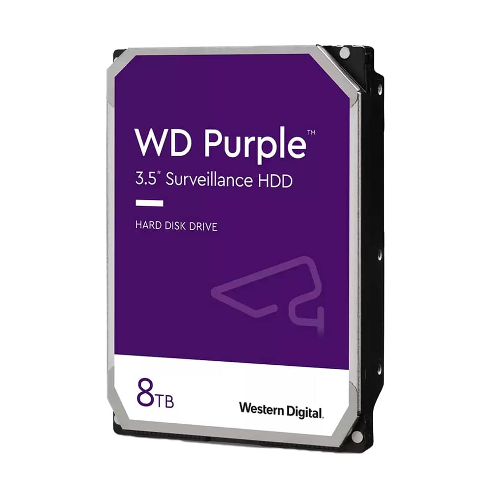 هارد دیسک اینترنال وسترن دیجیتال مدل Purple ظرفیت 8 ترابایت (WD85PURZ)