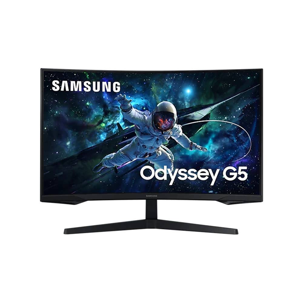 مانیتور خمیده گیمینگ سامسونگ مدل LS32CG552EMXUE سایز 32 اینچ