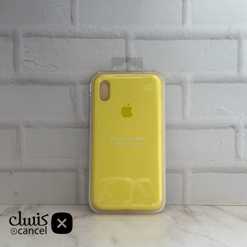 قاب گوشی سیلیکونی اورجینال آیفون XS Max