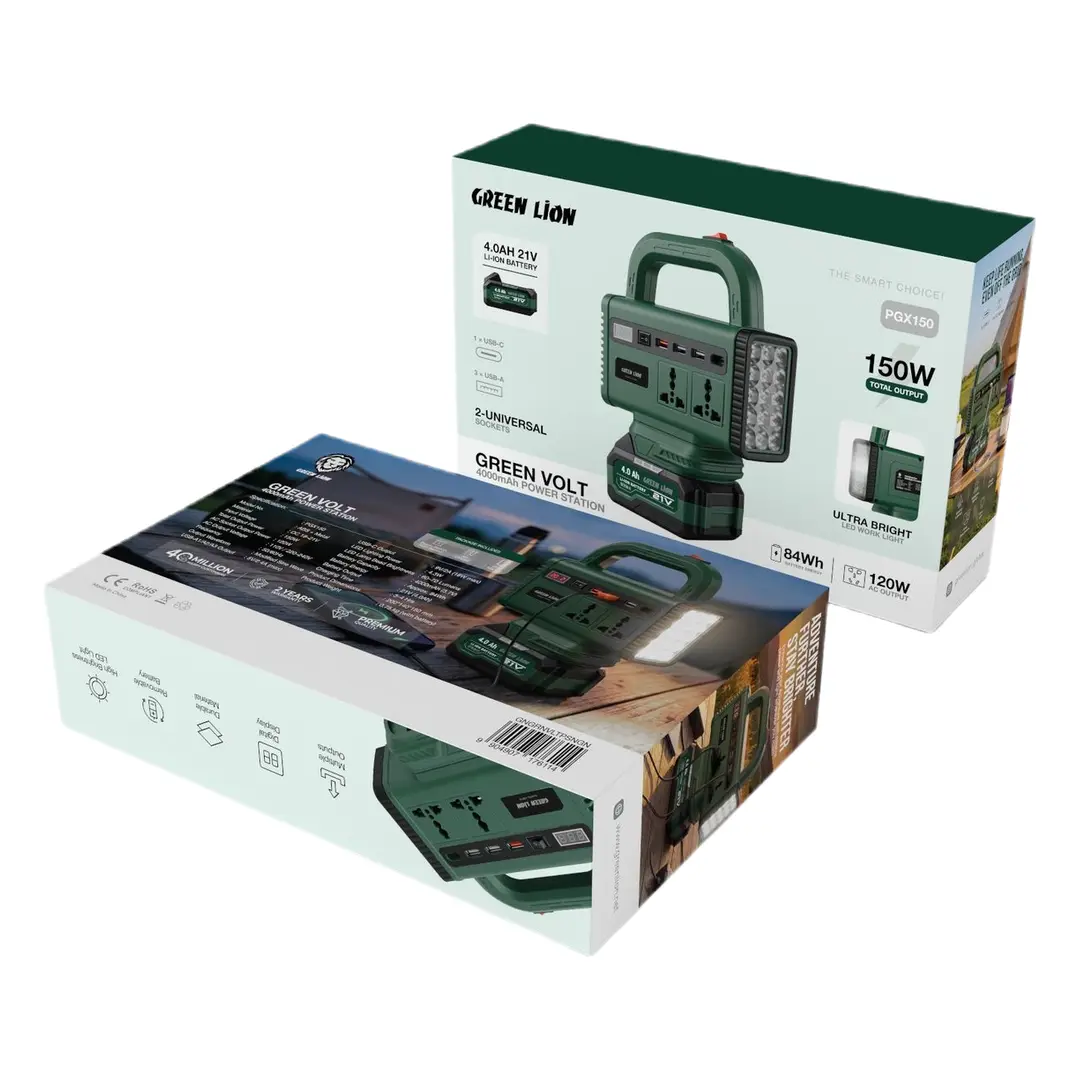 پاور استیشن گرین لاین Green Volt ظرفیت 4000 میلیآمپرساعت GNGRNVLTPSNGN — تصویر ۳