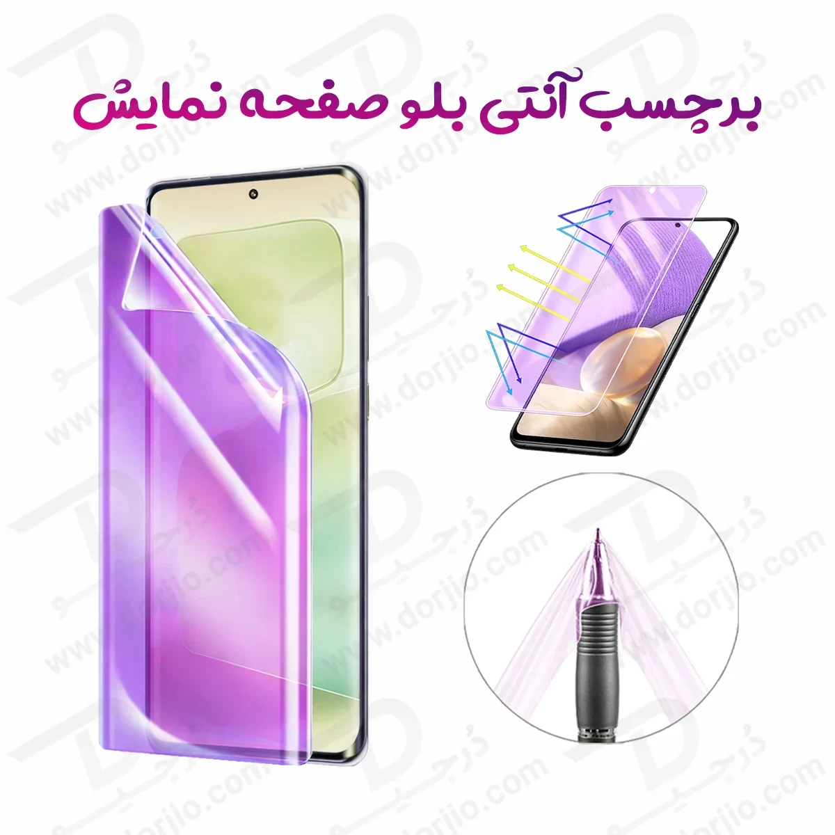 نانو برچسب Anti Blue صفحه نمایش Vivo X300 Ultra