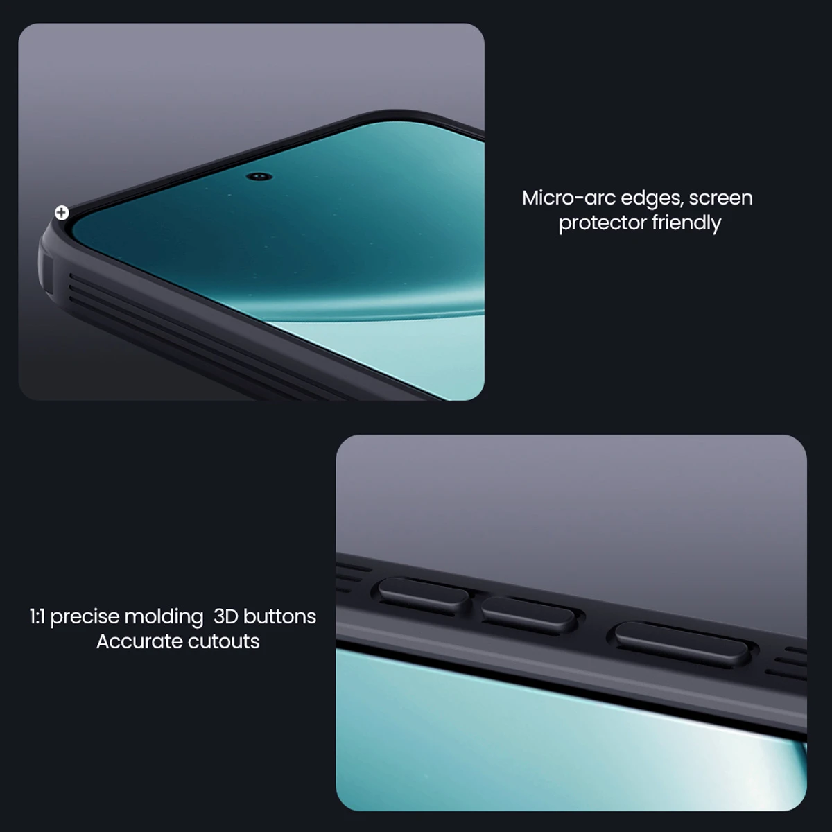 گارد ضدضربه دودی Poco M8 Pro مارک نیلکین مدل Camshield Pro Clear — تصویر ۷