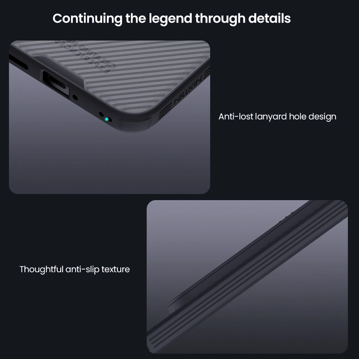 گارد ضدضربه دودی Poco M8 Pro مارک نیلکین مدل Camshield Pro Clear — تصویر ۸