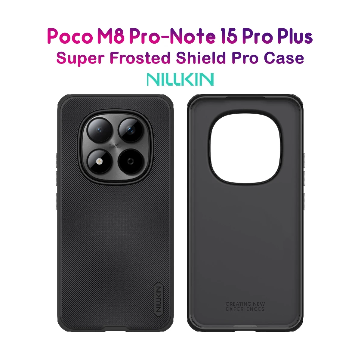 قاب ضدضربه Poco M8 Pro مارک نیلکین مدل Super Frosted Shield Pro