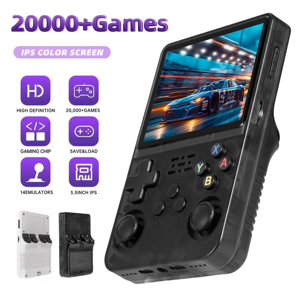 کنسول بازی دستی رترو با نمایشگر 3.5 اینچی R36HD — تصویر ۵