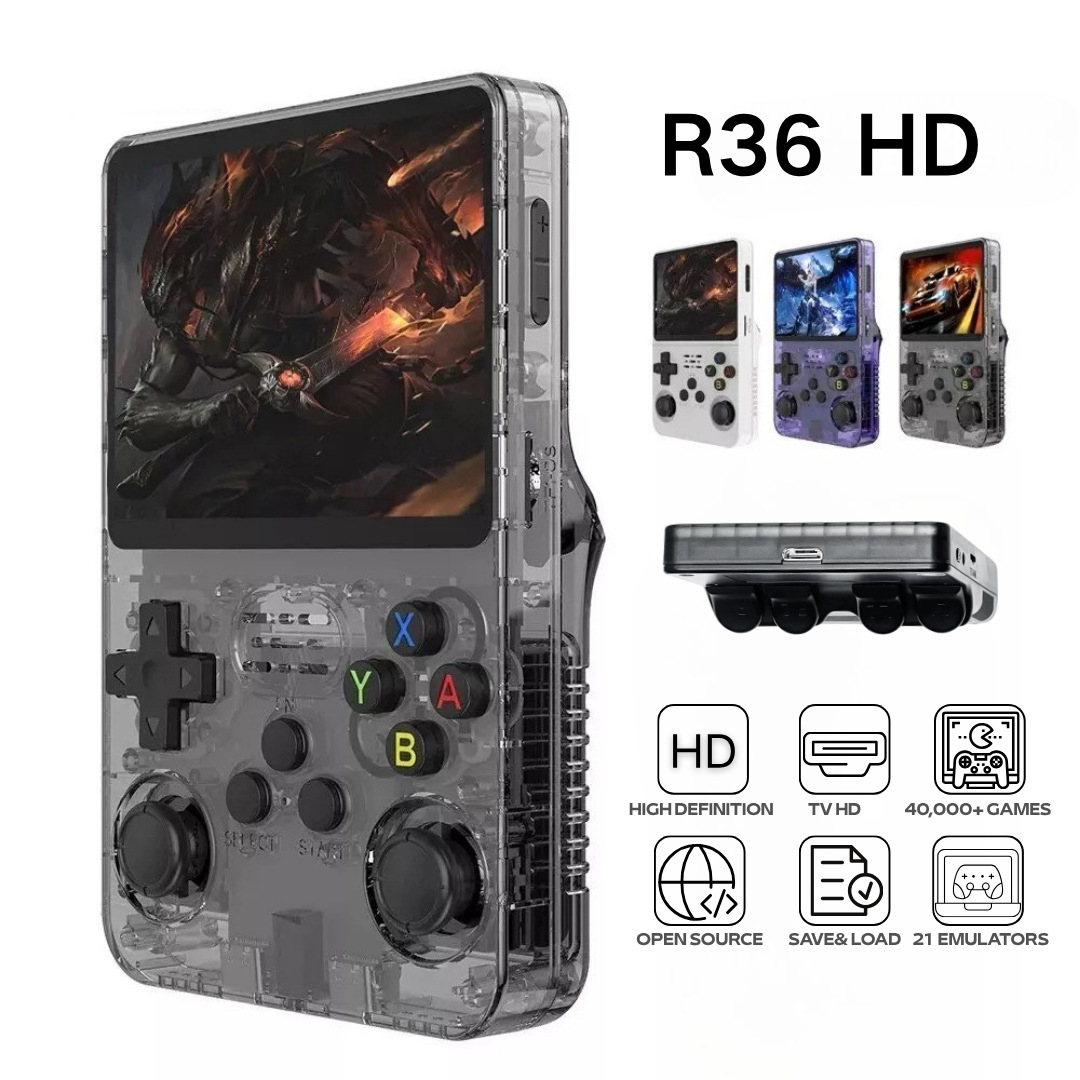 کنسول بازی دستی رترو با نمایشگر 3.5 اینچی R36HD — تصویر ۸
